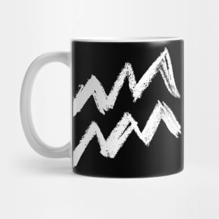 Aquarius Horoscope Sign Mug